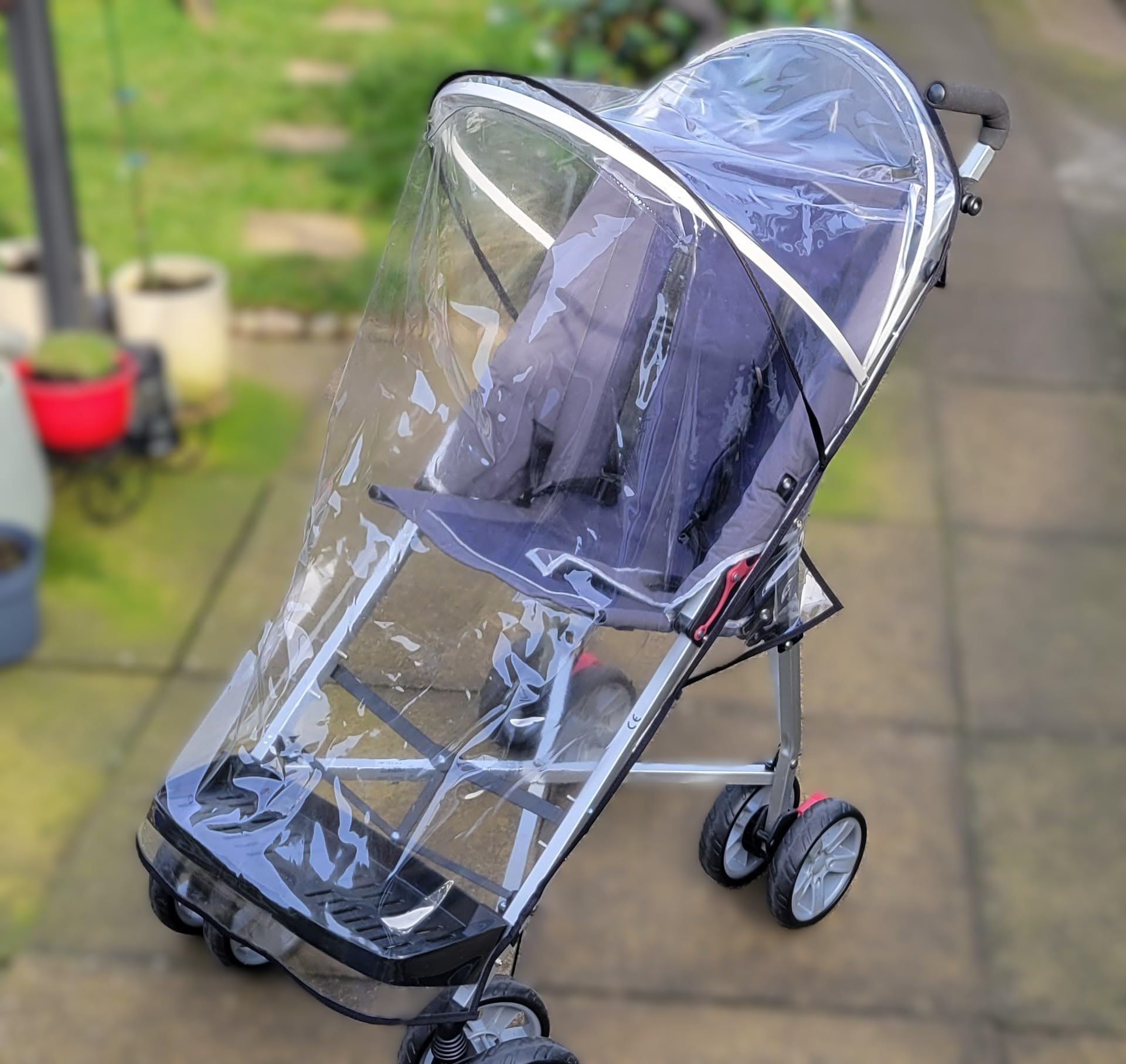 Rain Cover to Fit Mobiquip XL Special Needs Pushchair
