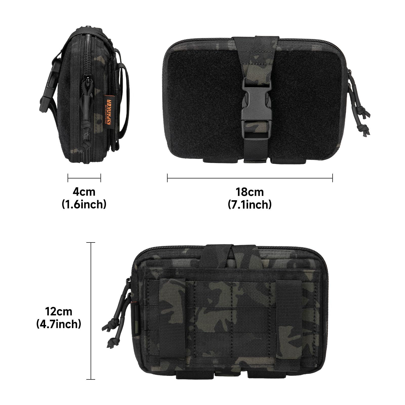 EXCELLENT ELITE SPANKER Taktische Molle Rip Away Ifak Pouch Utility Erste-Hilfe-Tasche Medizinische EMT Tasche