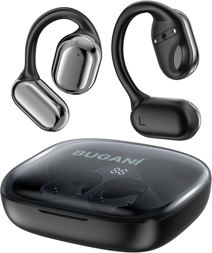 BUGANI Open Ear Bluetooth 5.3 Headphones