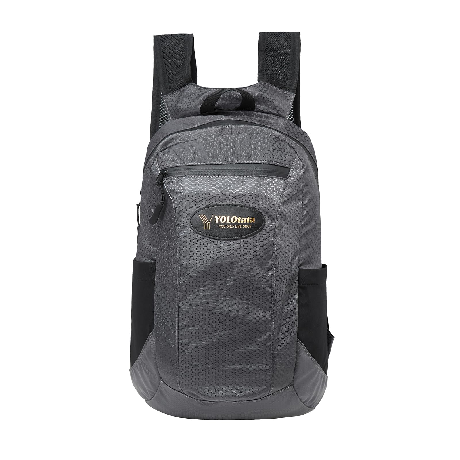 YOLOtata Hiking Daypacks for Women Waterproof Backpacks 15L Lightweight Packable Men Small Outdoor Sports Fan Multipurpose Travel Camping Bags Dark