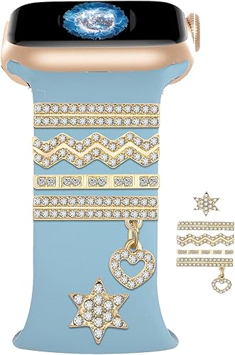 Dijes decorativos para correas de reloj inteligente para mujer, 1.496 pulgadas, 1.575 pulgadas, 1.614 pulgadas, 1.654 pulgadas, 1.732 pulgadas, disponible en Yaxa El Salvador