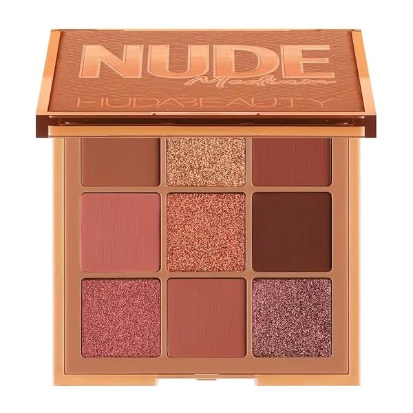 Huda Beauty Nude Obsessions Eyeshadow Palette, Medium