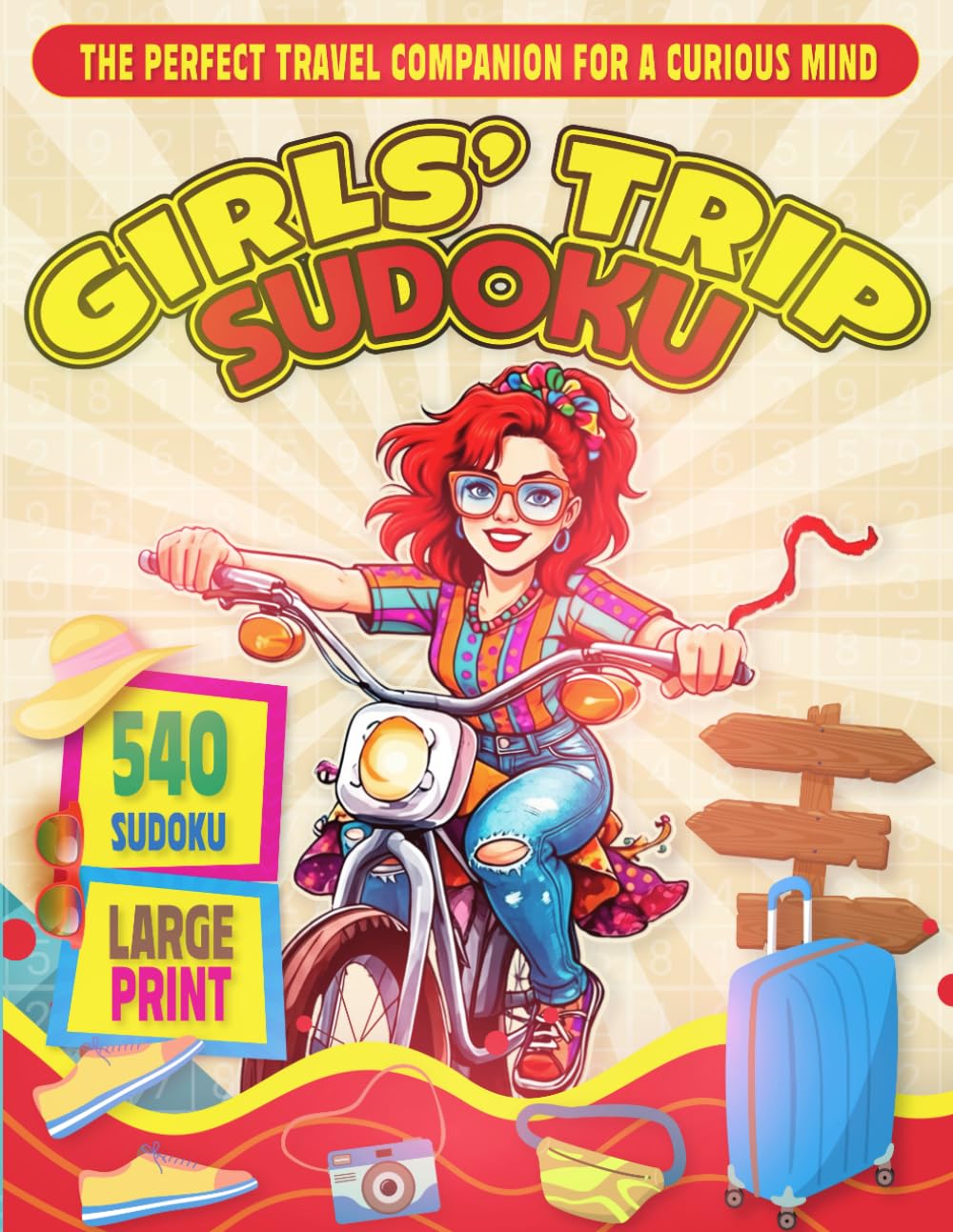 Girls' Trip Sudoku: The Perfect Travel Companion for a Curious Mind
