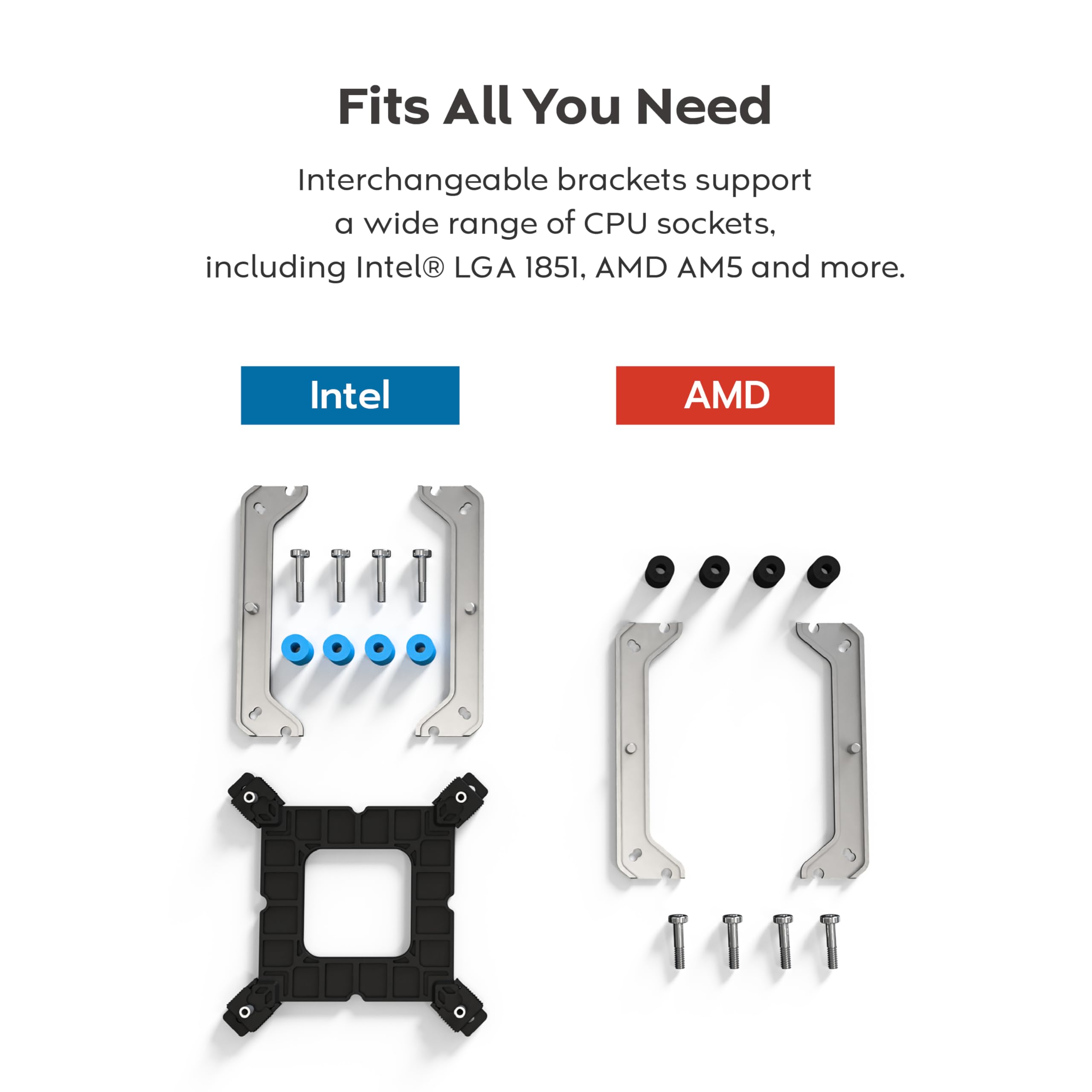 Montech NX400 White CPU-K?hler - 120mm, wei?