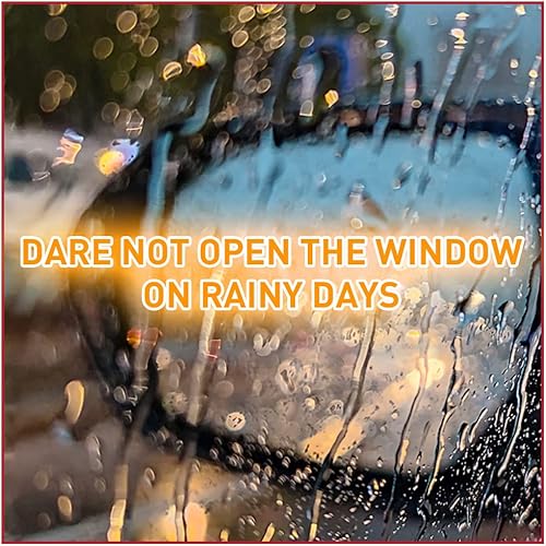 Miniatura 9 de MUCO Protectores de lluvia Viseras Deflector de ventana lateral para 99-16 F250 F350 F450 F550 Super Duty Crew Cab Pick up-On Dark Tinted Acrylic