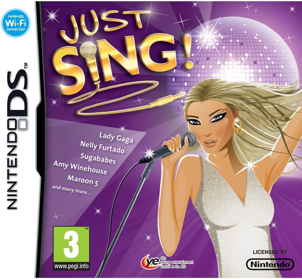 Just Sing! (Nintendo DS) With songs from Lady Gaga, Maroon 5, the Supremes and More