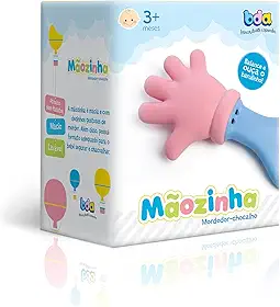 Toyster - Mãozinha - Caixa - Mordedor com Chocalho - BDA