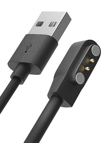 Sinoacc Cargador de reloj inteligente para Skg Letsfit Cubitt Yamay Willful Fitpolo Tozo Wyze Umidigi Blackview cable de carga magnético USB de 3.3