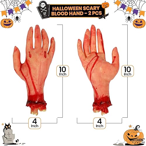 Miniatura 5 de Máscara facial de personaje realista de Halloween con accesorio de mano, accesorios de máscara de disfraz de cosplay, máscara para sesión de fotos