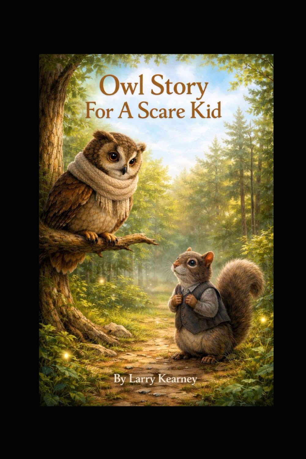 Owl Story For A Scare Kid: Perfect for bedtime: a soft, magical journey where a small owl helps a nervous squirrel trust nighttime sounds