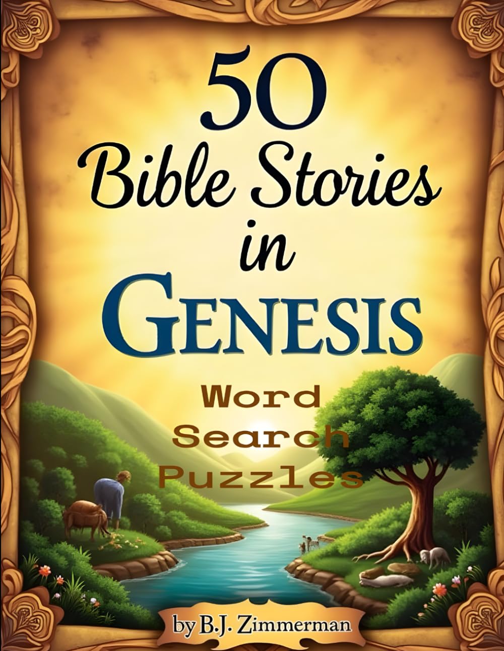 50 Bible Stories in Genesis: Word Search Puzzles
