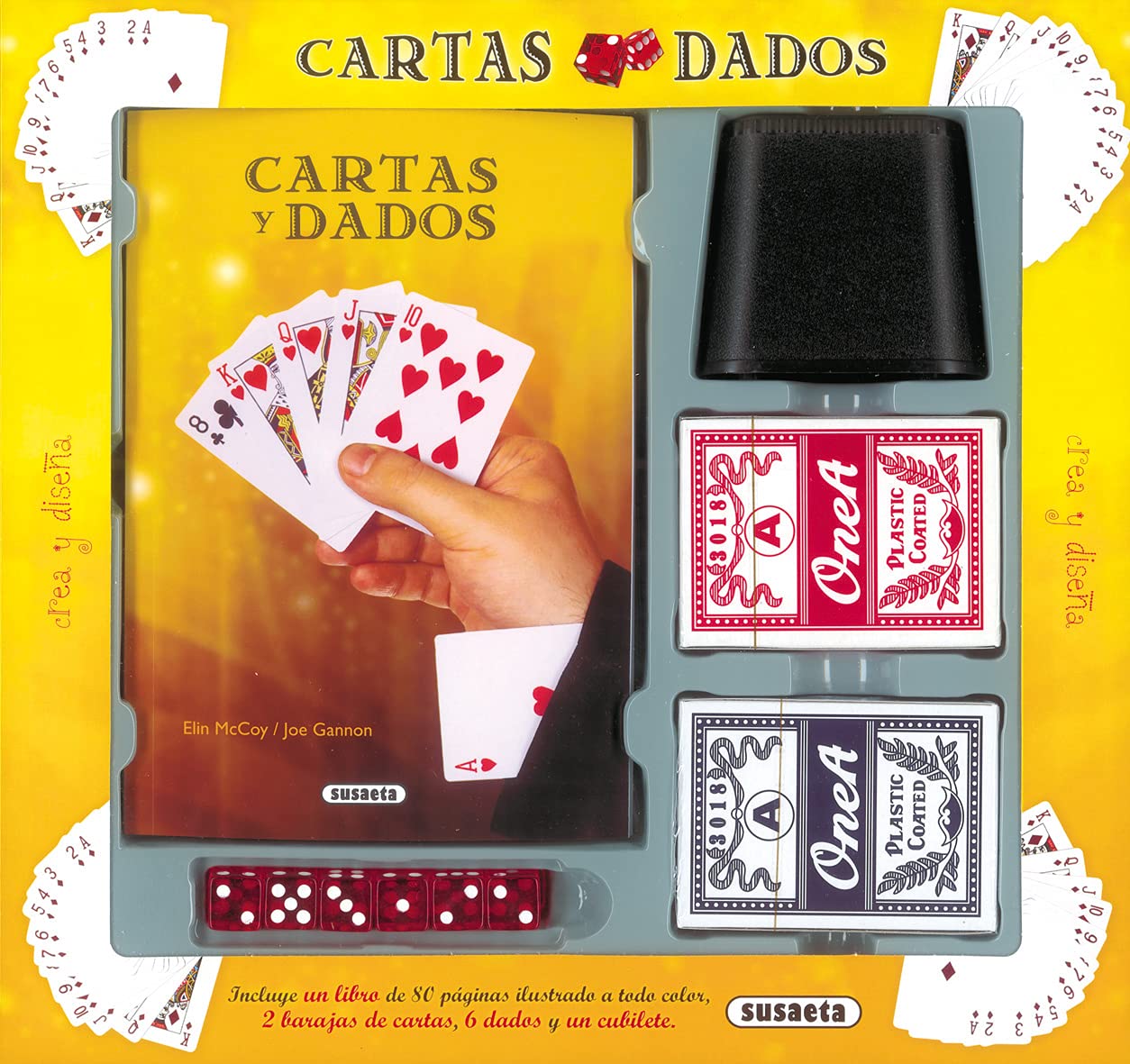 Cartes et dés résistants pour remplacer vos vieux jeux usés