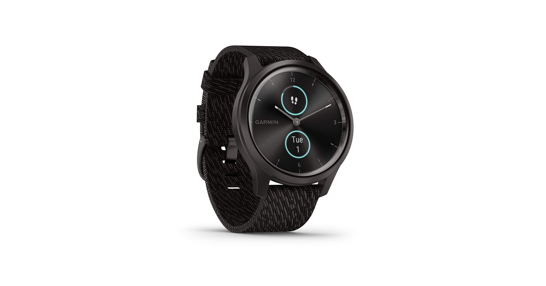 GARMIN VIVOMOVE STYLE ブラックペッパーナイロン/スレイト Amazon.com: Garmin vivomove Style, Hybrid Smartwatch with