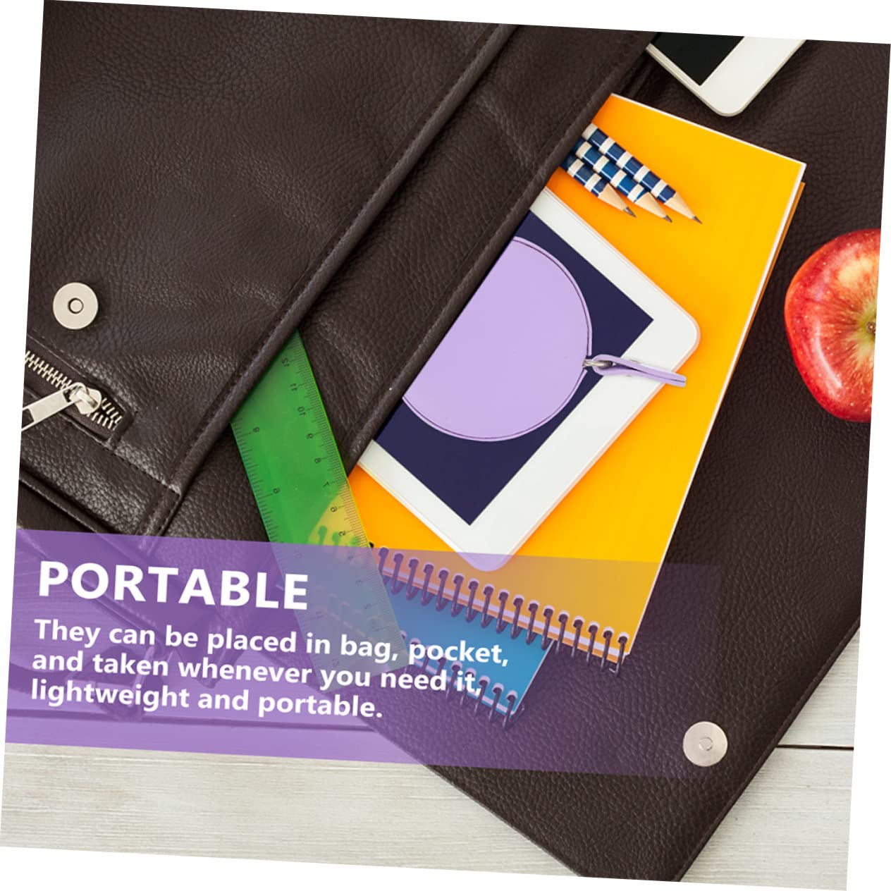 VILLCASE 8pièces Rubans à Mesurer Rétractables Pu Tapes De Couture Pratiques Et Légères Pour Maison Couleurs Logo