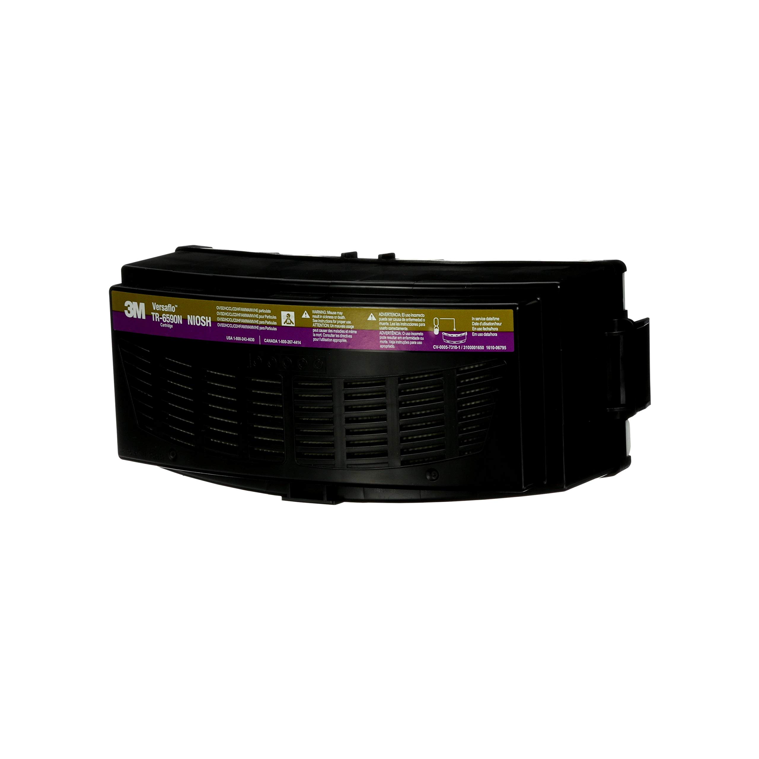 3M 37366 VersafloTM TR-6590N Cartucho Multi-Gas/He, capacidad, volumen, N/A, estándar, negro