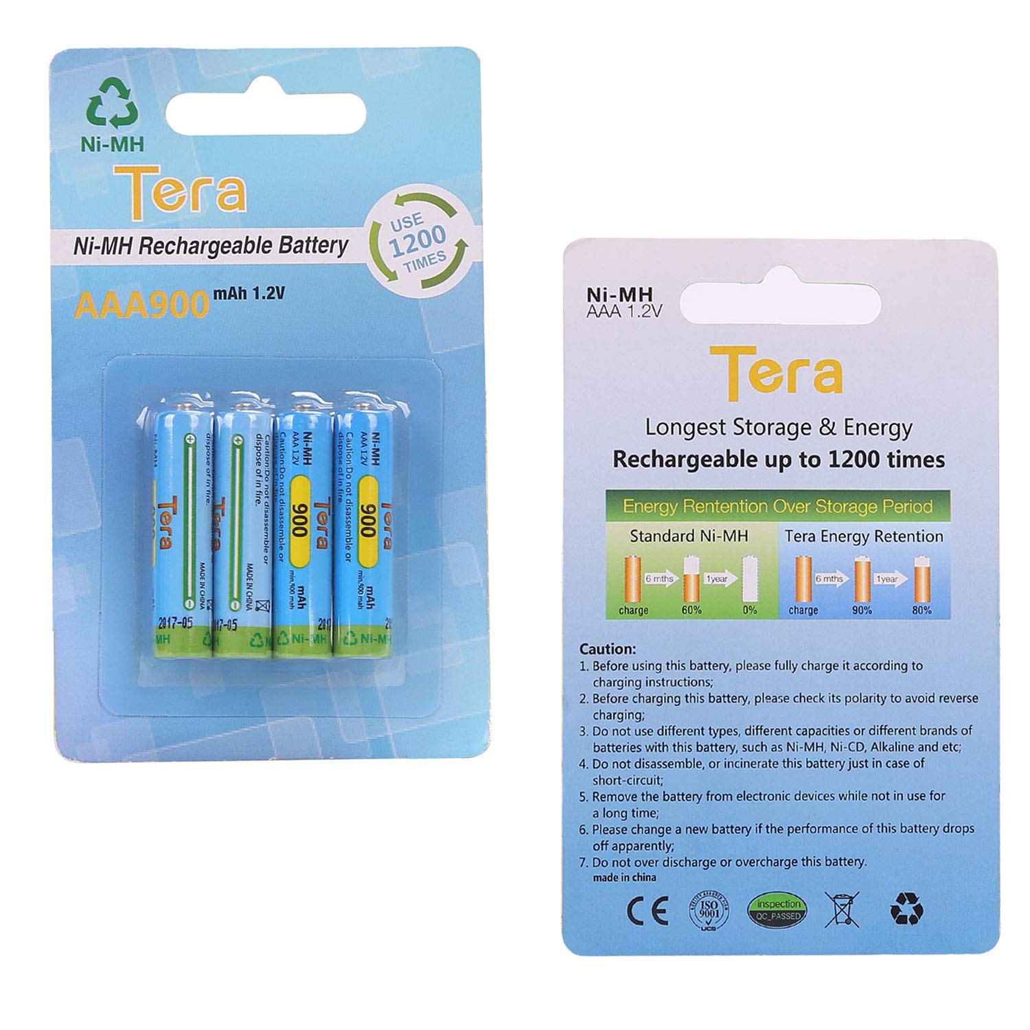 2X Pile Type C Rechargeable 5000 À Faible Auto-Décharge - Pile Lr14 C