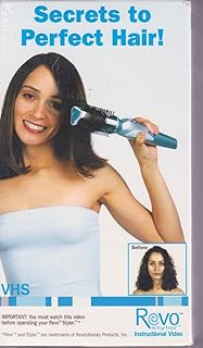Secrets to Perfect Hair: Rovo Styler Instructional Video (1 VHS Tape, New in Shrink Wrap)