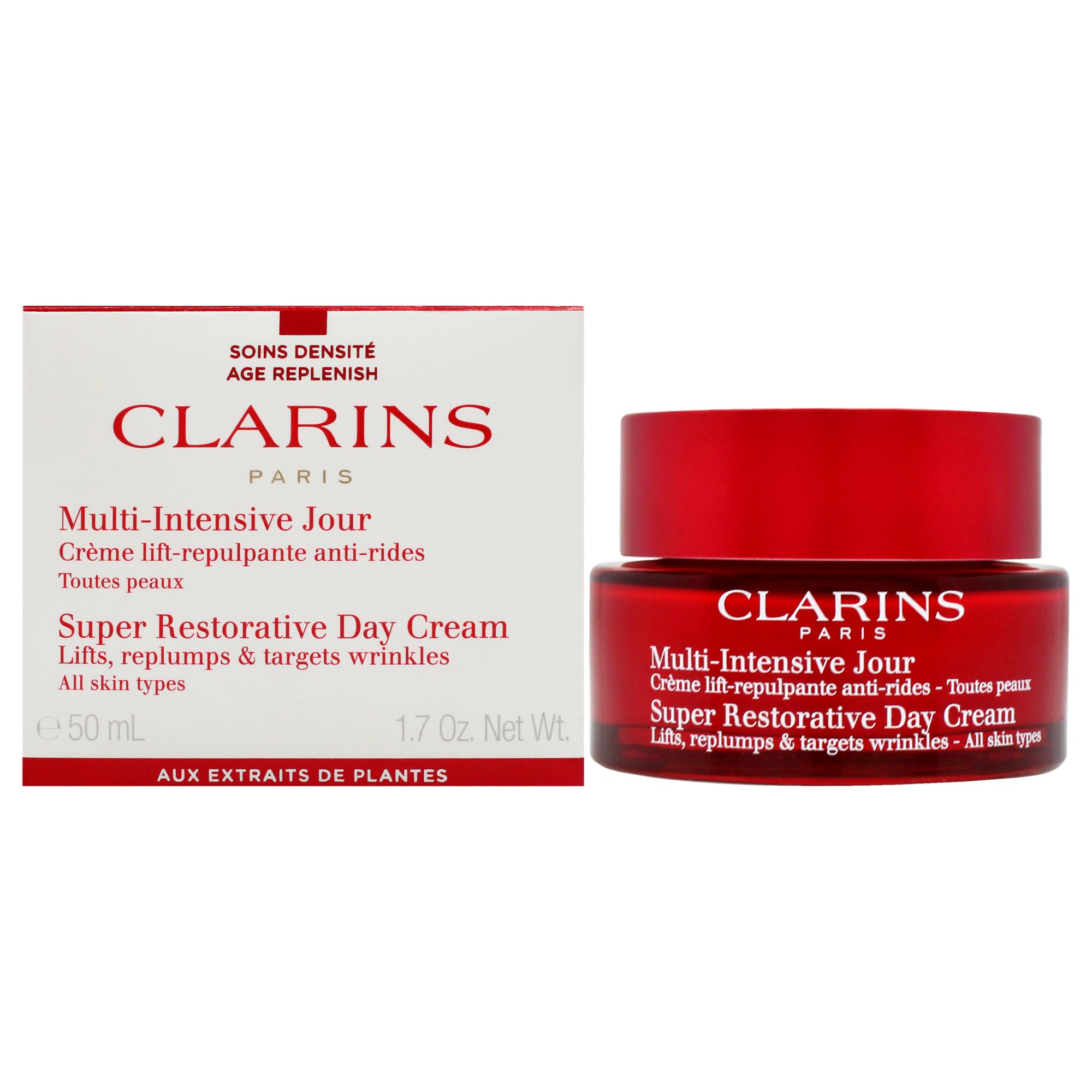 Clarins Super Restorative Day Cream for All Skin Types, 50 ml