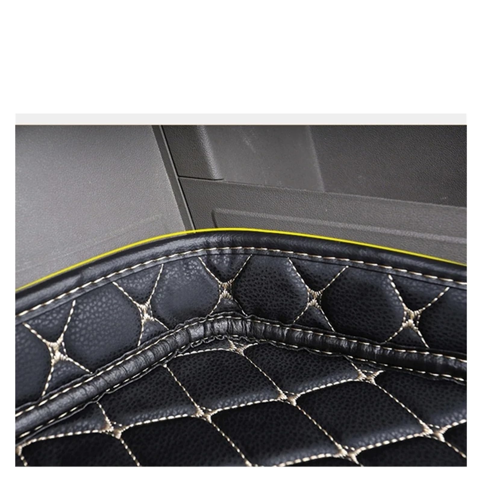 para OMODA 9 para PHEV para SHS C9 para 2025 Alfombrilla para Maletero Coche Revestimiento Protección Carga Cuero Accesorios Alfombrilla Maletero Coche(1P Black Beige)