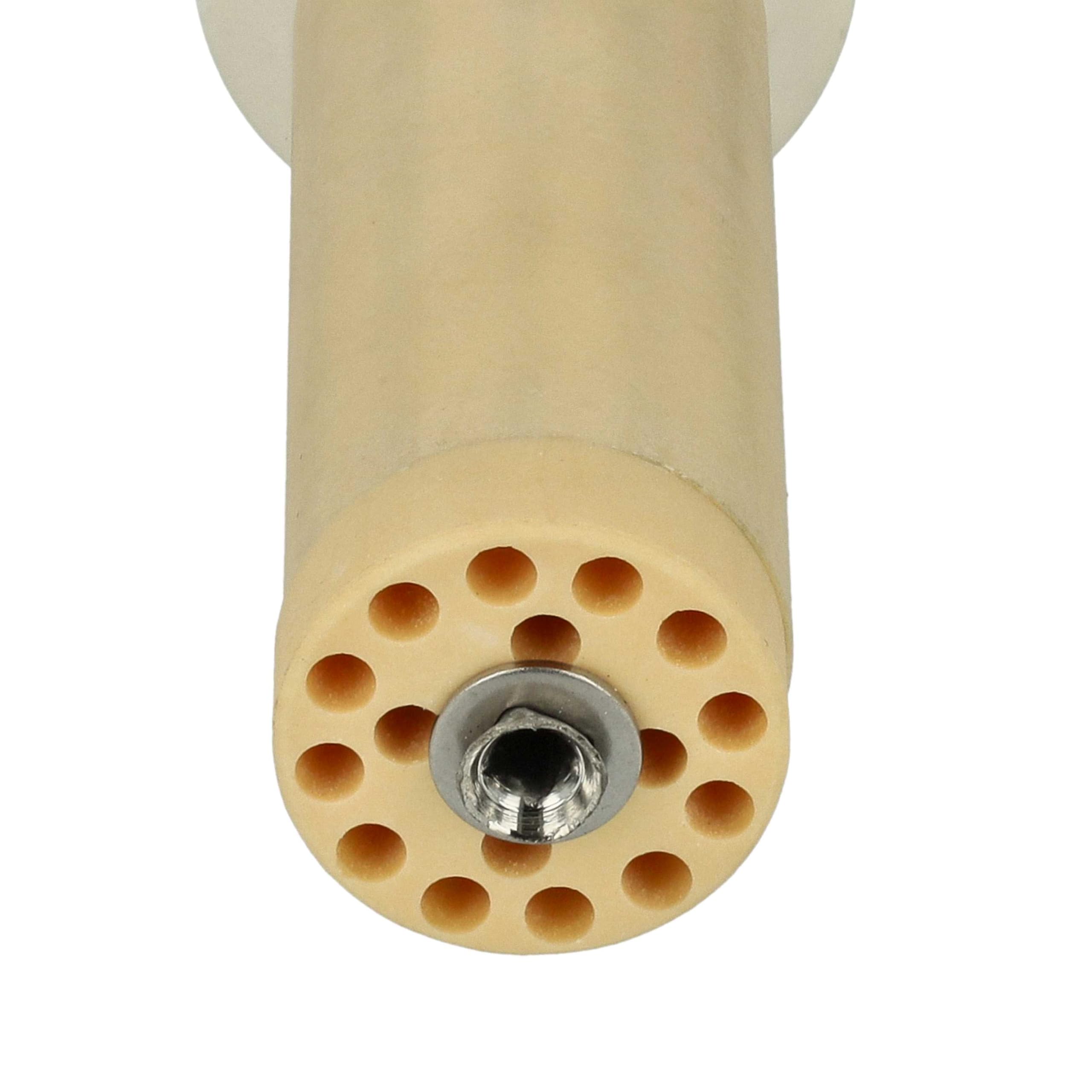vhbw 2 x element grzejny kompatybilny z pistoletem spawalniczym Leister LHS 15 PREMIUM, CLASSIC, SYSTEM - 770 W, ceramiczny rdzeń grzewczy, 1,68 x 5,5 cm
