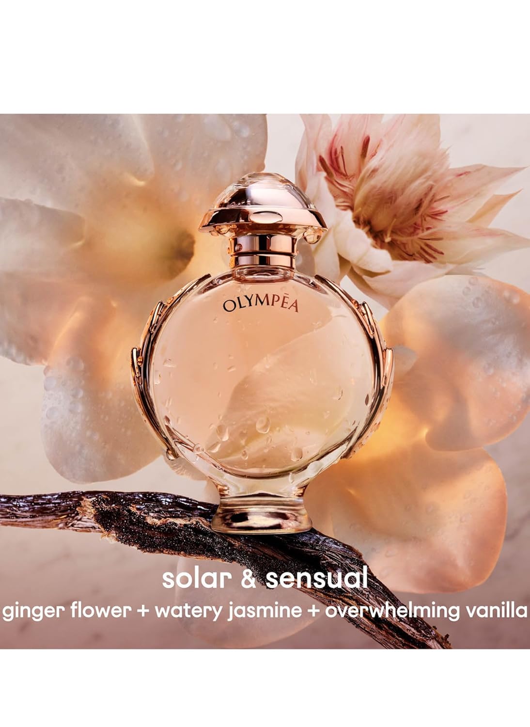 Paco Rabanne Olympea Fragrance For Women - Vanilla, Woody, Warm Spicy - Notes Of Water Jasmine, Ginger Flower And Green Mandarin - Salty And Floral Scent - Amber Floral Fragrance - Edp Spray - 1.7 Oz - Image 3