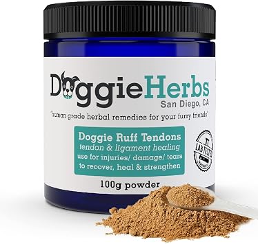 Advanced Ligament & Tendon Support- CCL, ACL & Cruciate Injury Recovery, Strain & Mobility Formula- TCM Doctor Formulated Powder with Teasel, Drynaria & Eucommia for Soft Tissue Strength