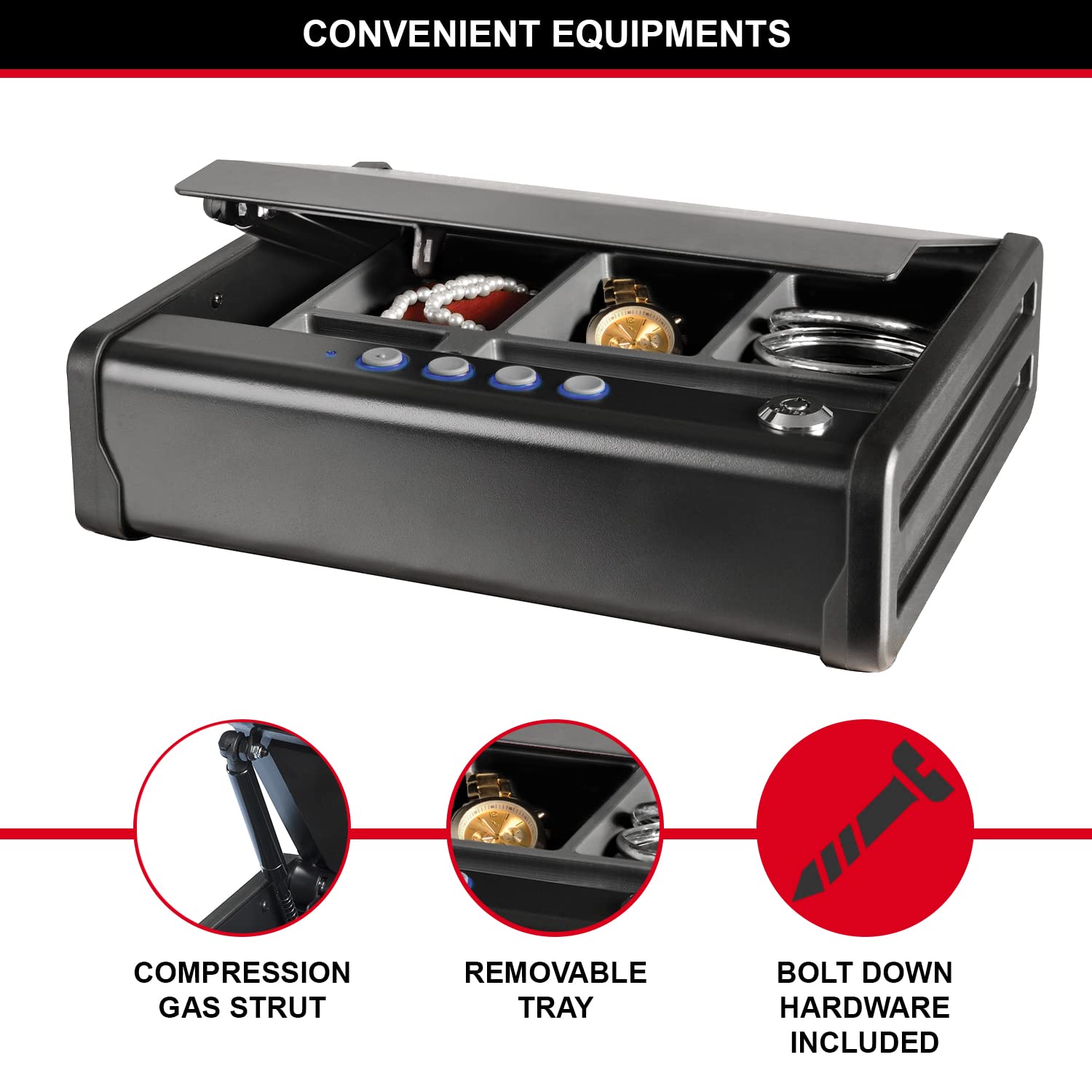 Amazon.co.jp: Master Lock (マスターロック) 金庫 家庭用 小型 収納  