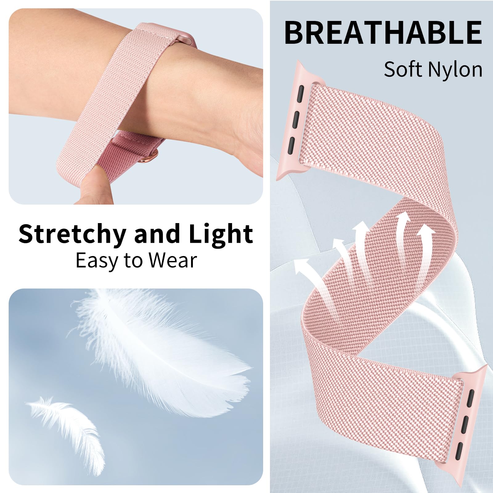 DigiHero Compatible with Apple Watch Straps 40mm 42mm 44mm 41mm 45mm 46mm 38mm - Image 3