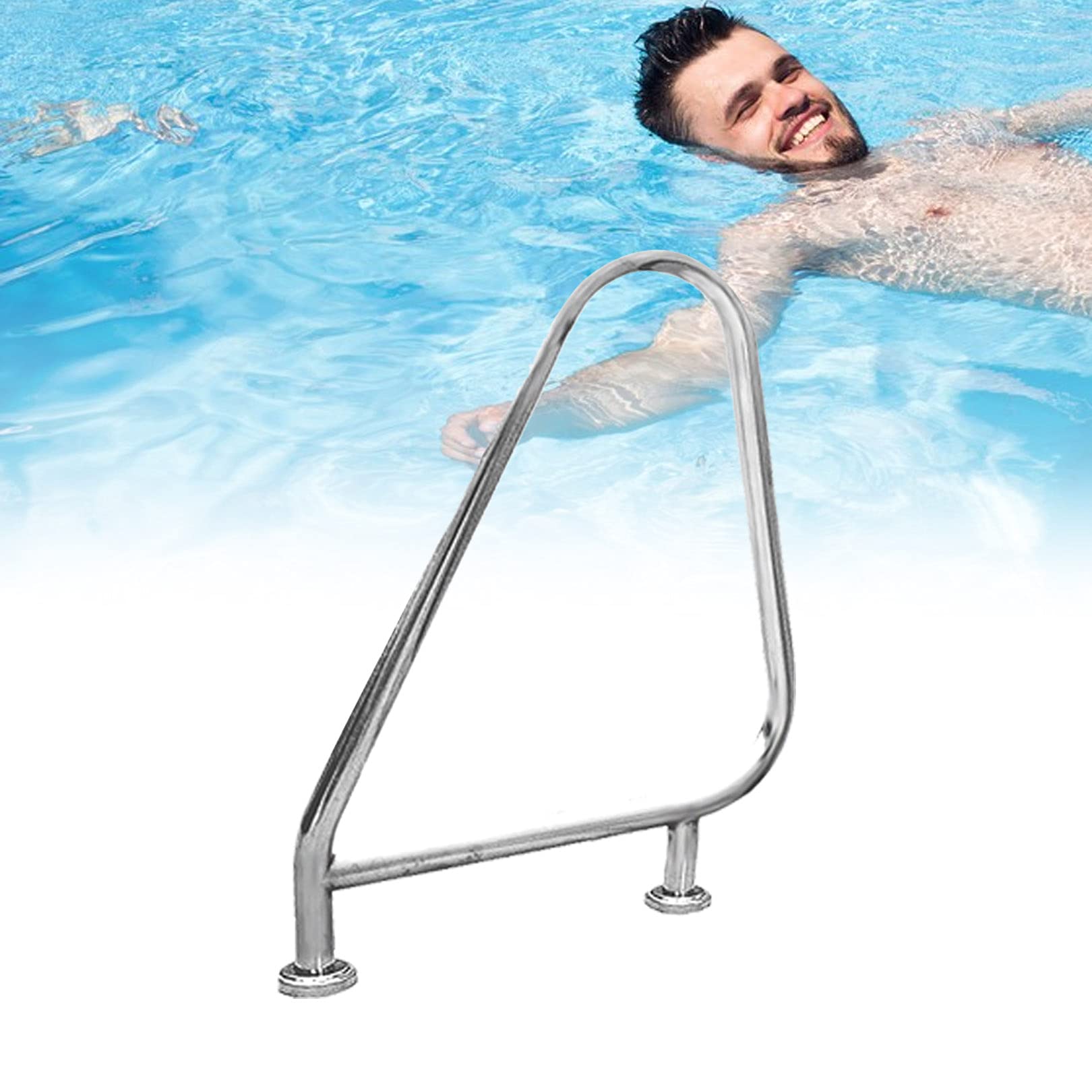 Main courante de piscine en acier inoxydable 304 pour une sécurité durable de votre bassin