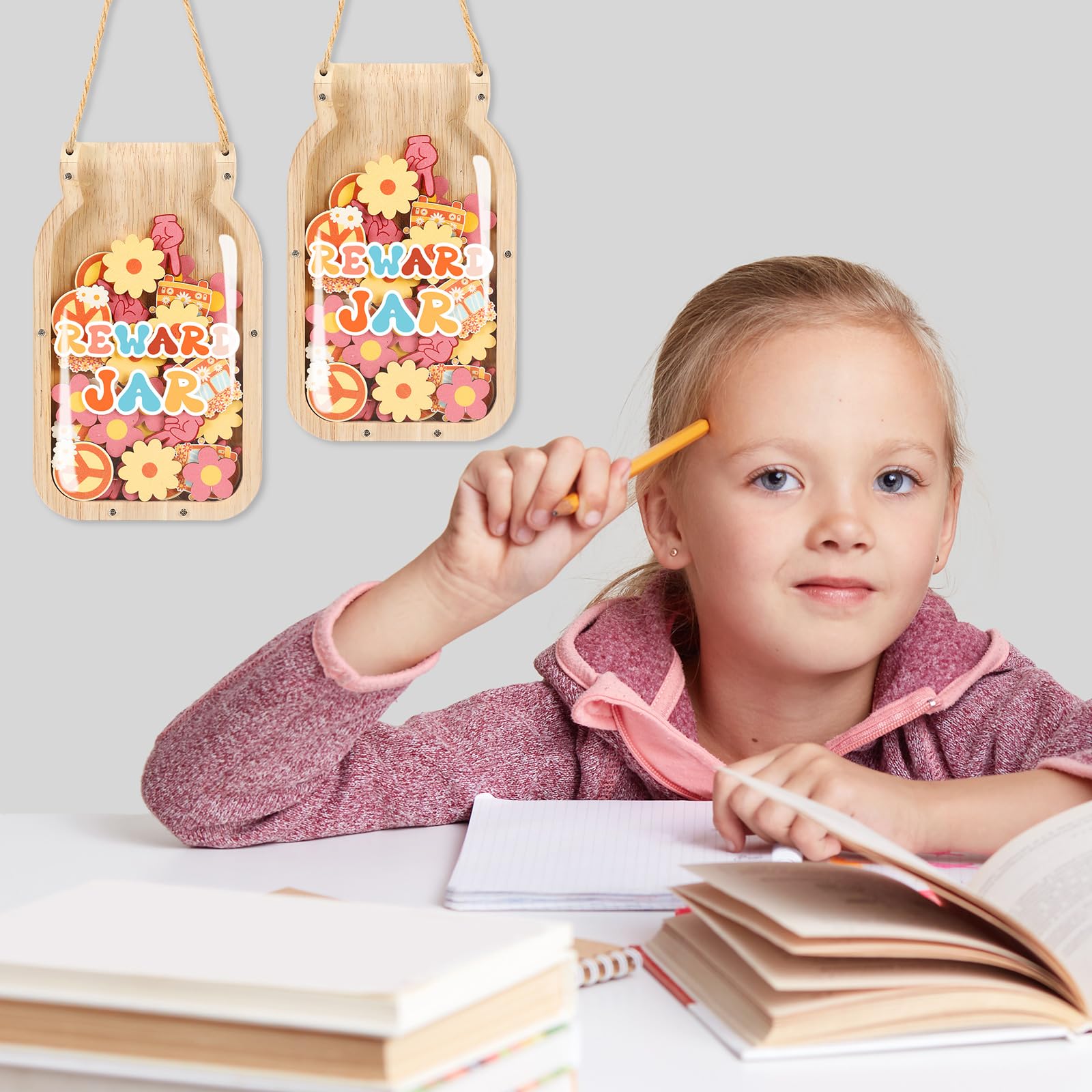 122 tarros de recompensa geniales para niños, tabla de recompensas de entrenamiento de comportamiento de entrenamiento para ir al baño y tabla de tareas, tarro de recompensa de comportamiento para