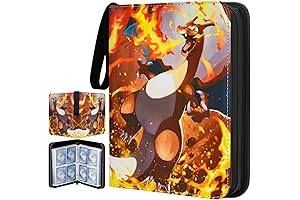 400-Card Capacity Pokemon Charizard Portfolio
