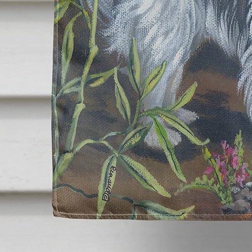 Miniatura 10 de Caroline's Treasures PPP3073GF Chow Chow Meadow - Bandera de jardín para buzón, bandera decorativa para patio exterior, patio, obras de arte para