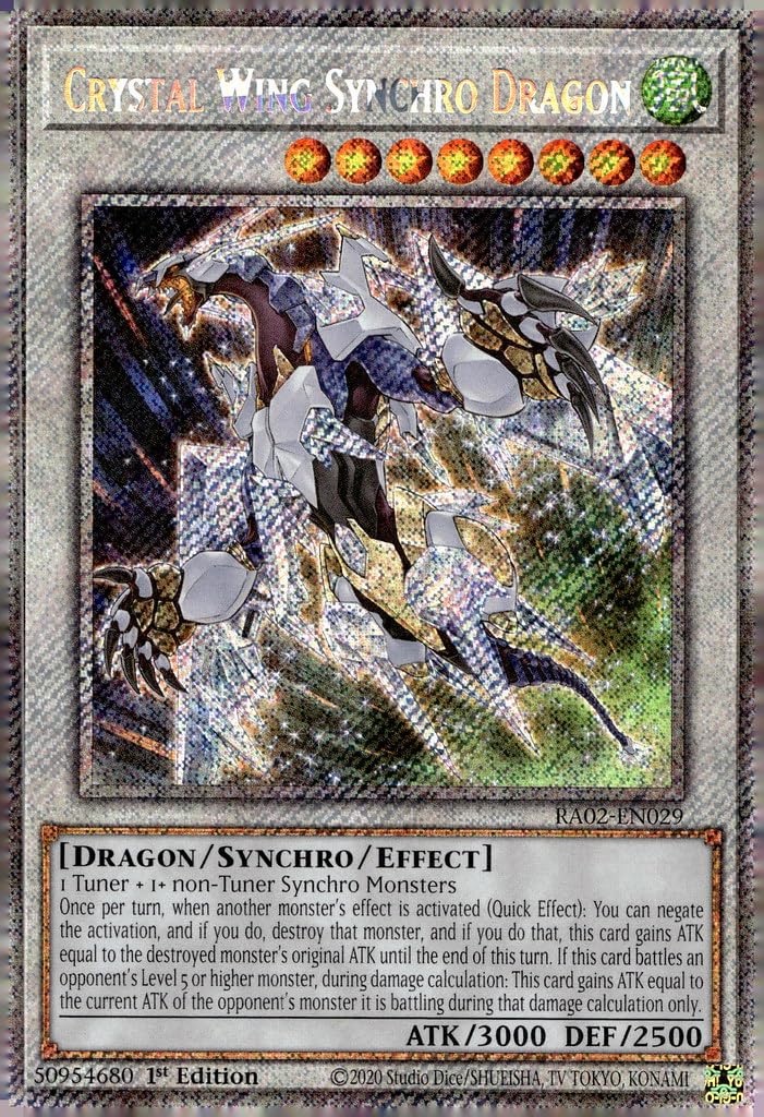 Kristallflügel-Synchrodrache (V.1) RA02-DE029 Super Rare Deutsch