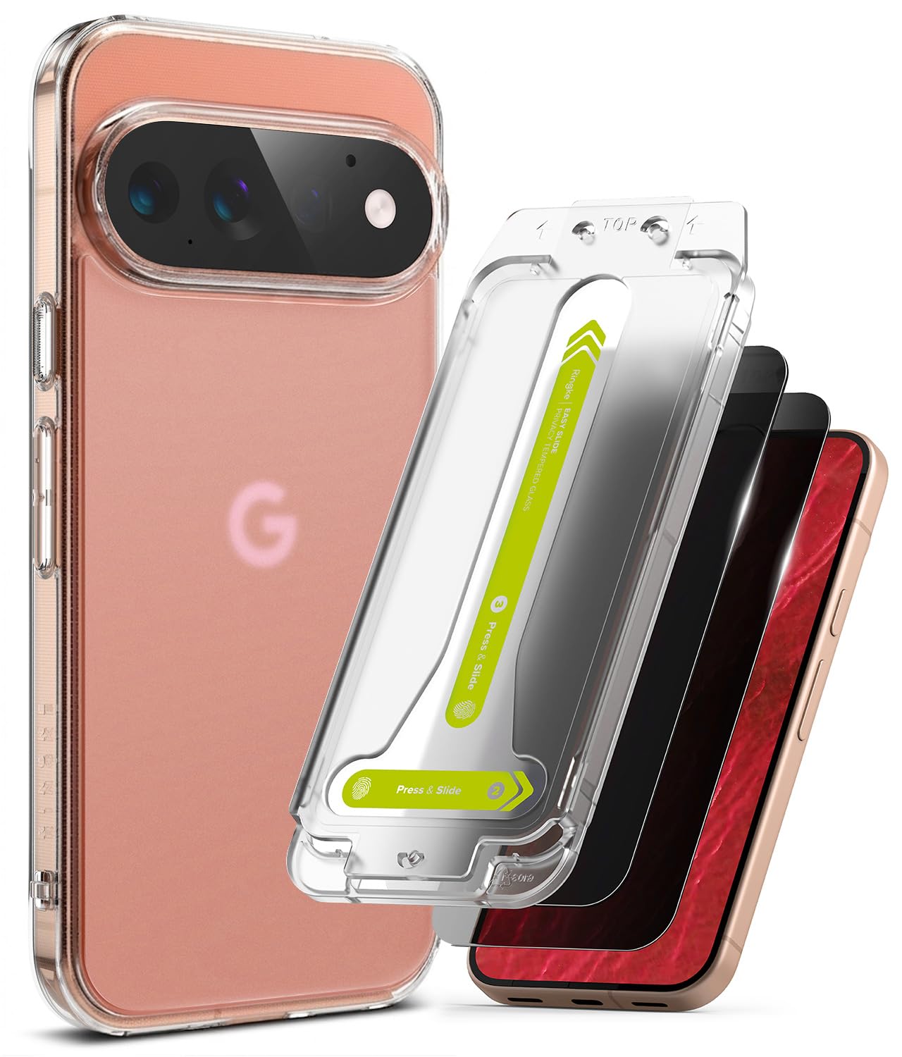 Ringke Funda y Protector Pantalla para Pixel 11 Pro [Fusion Matte]