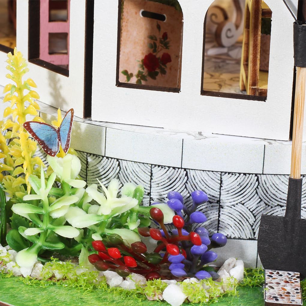 Exquisito Kit de jardín en Miniatura, Proyecto de casa de Bricolaje