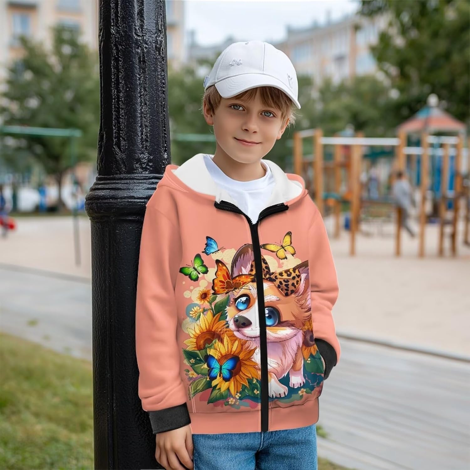 Girls Boys Oversized Hoodies Long Sleeve Pullover Sweatshirts Kids Fashion Casual Outfits Fall Winter Clothes 5-12