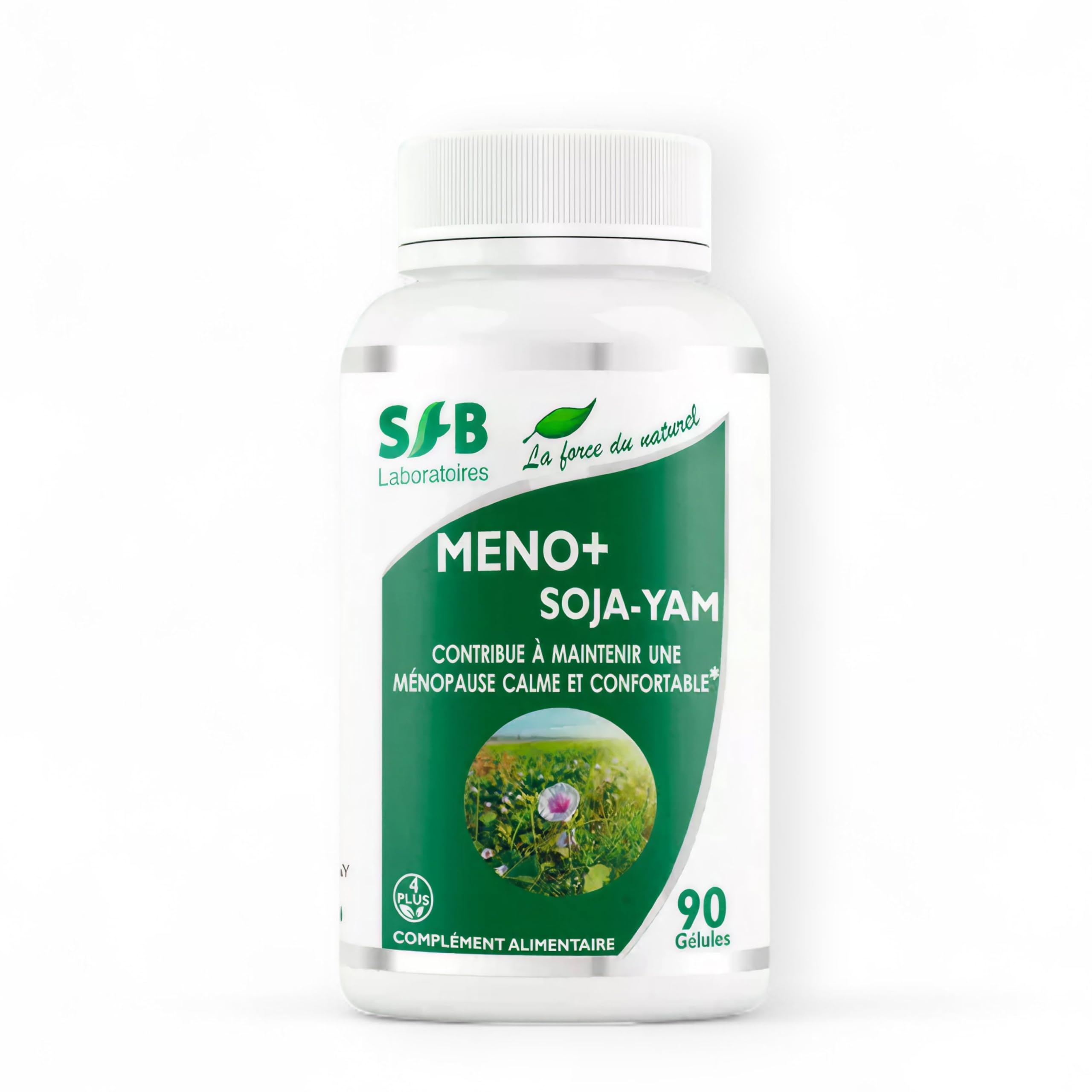 SFB Laboratoires – Complexe Ménopause Méno+ – Apaise Bouffées de Chaleur & Troubles de l’Humeur - Formule Naturelle & Sans Hormones – 60 Gélules Végétales – Cure 1 Mois – Fabriqué en France