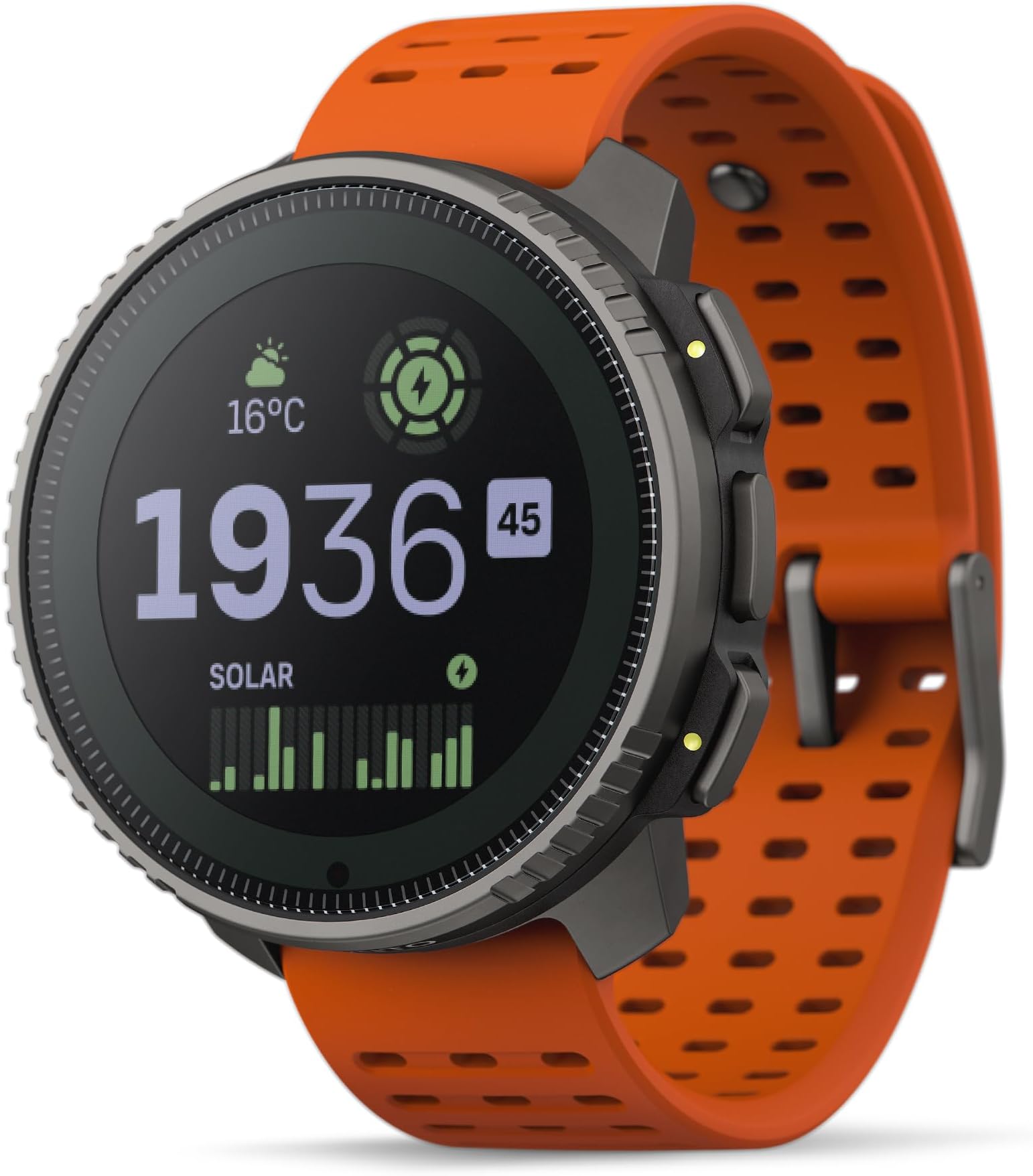 Vertical: Adventure GPS Watch, Large Screen, Offline Maps, Solar Charging