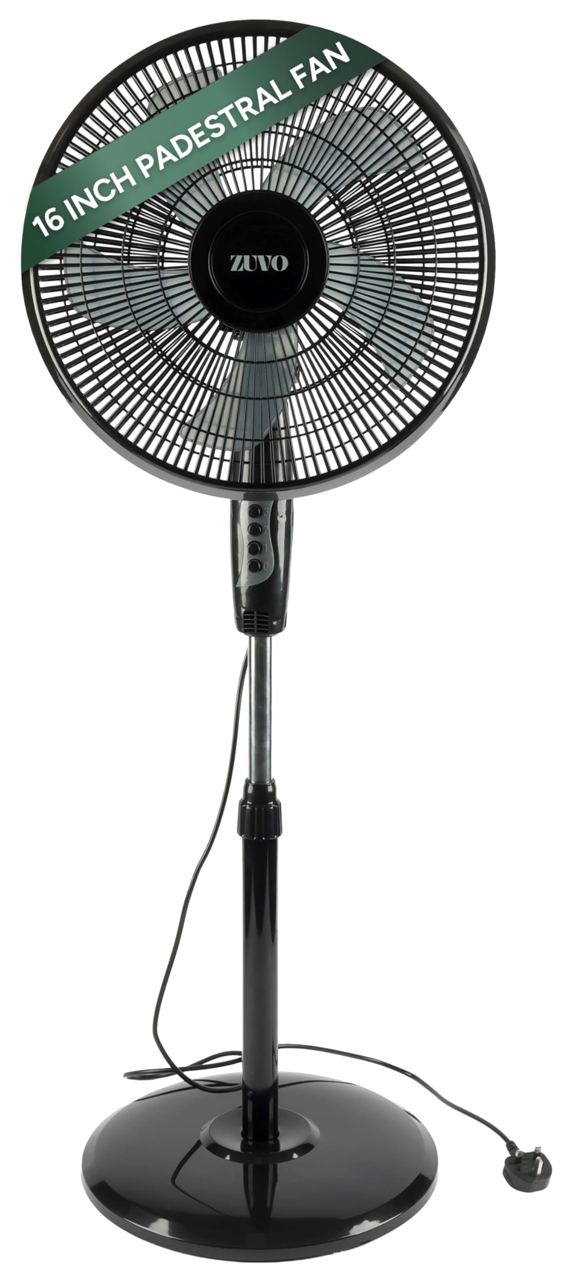 Zuvo 16 Inch Pedestal Fan