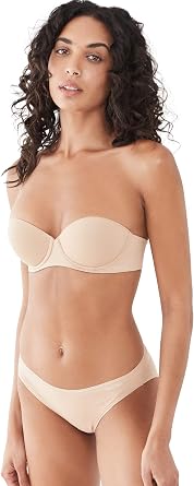 Calvin Klein Womens Perfectly Fit Strapless Convertible Push-Up Bra