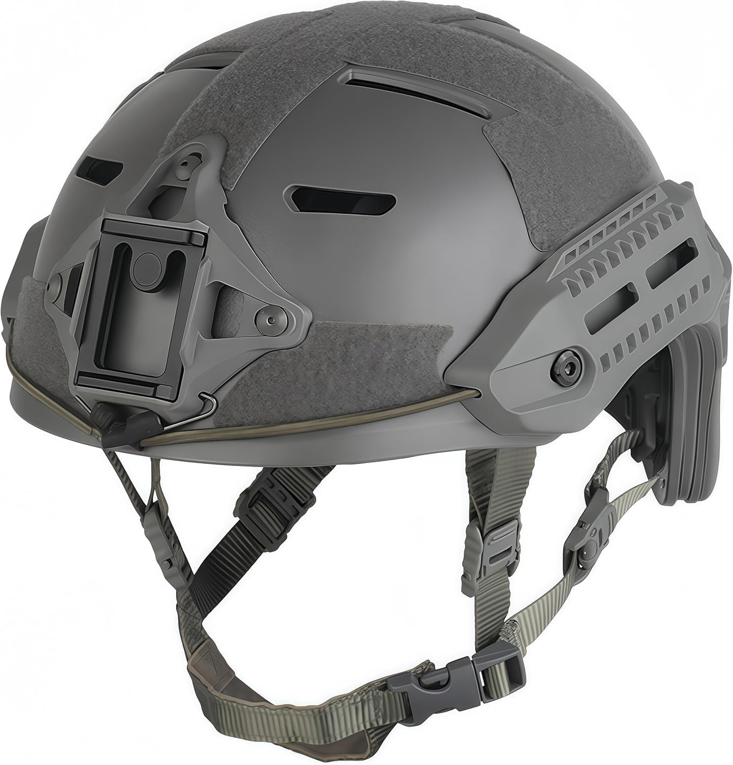 FAST Tactical Protective Helmet MK Helmet Training Version Outdoor Hunting Gun Shooting CS Equipment (Grey)
