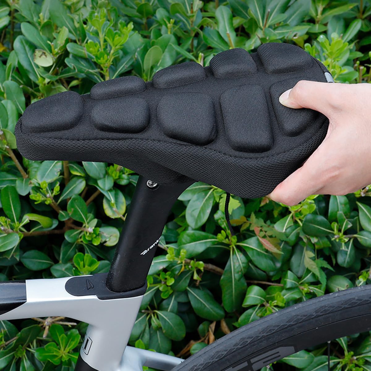 Housse de siège de vélo rembourrée en EVA souple et