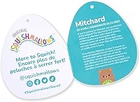 Vista 6 de Squishmallows Oso de kiwi Mitchard original de 5 pulgadas - Peluche oficial de Jazwares