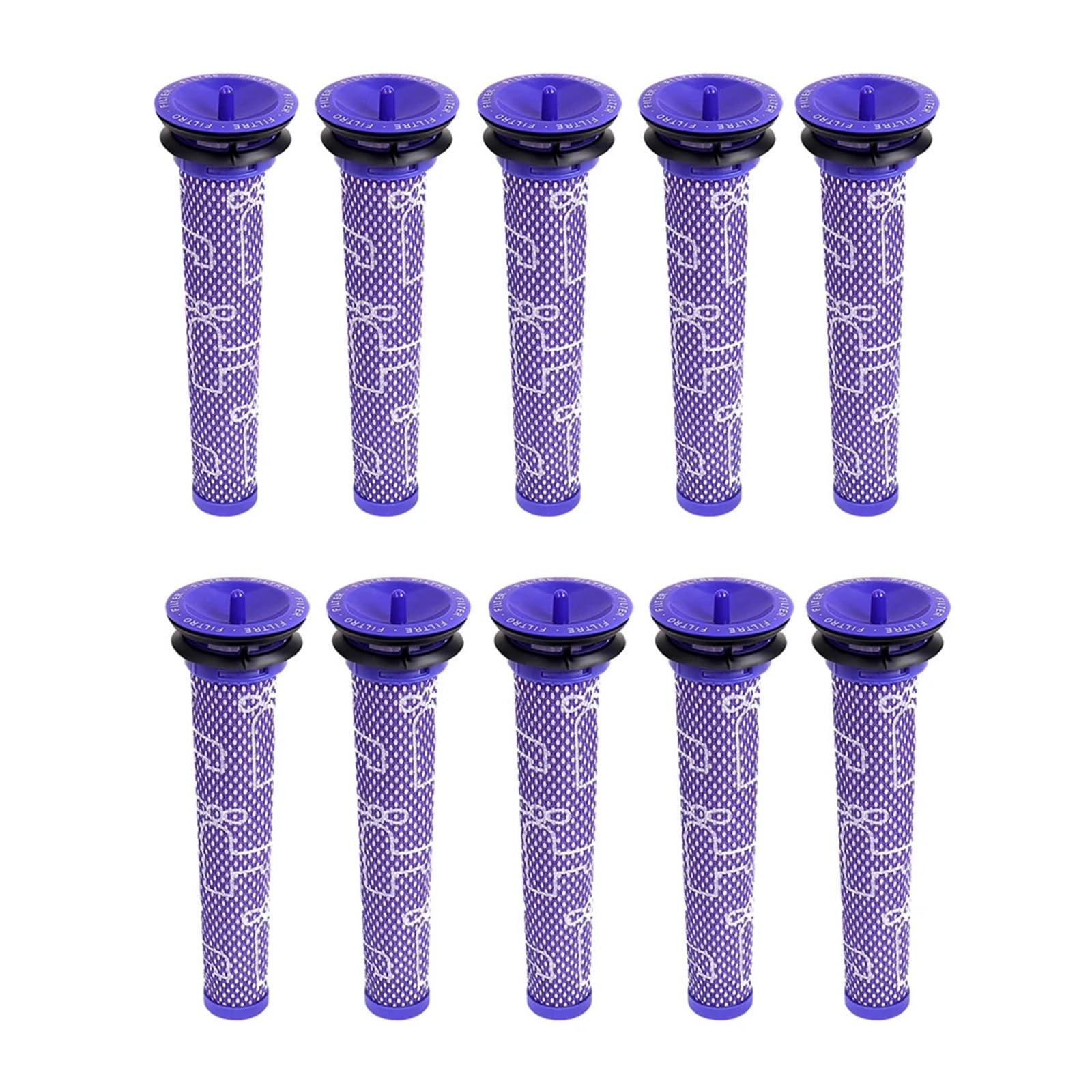 Compatible for Dyson V7 V8 Pre Post HEPA Filter(10pc Pre Filter)
