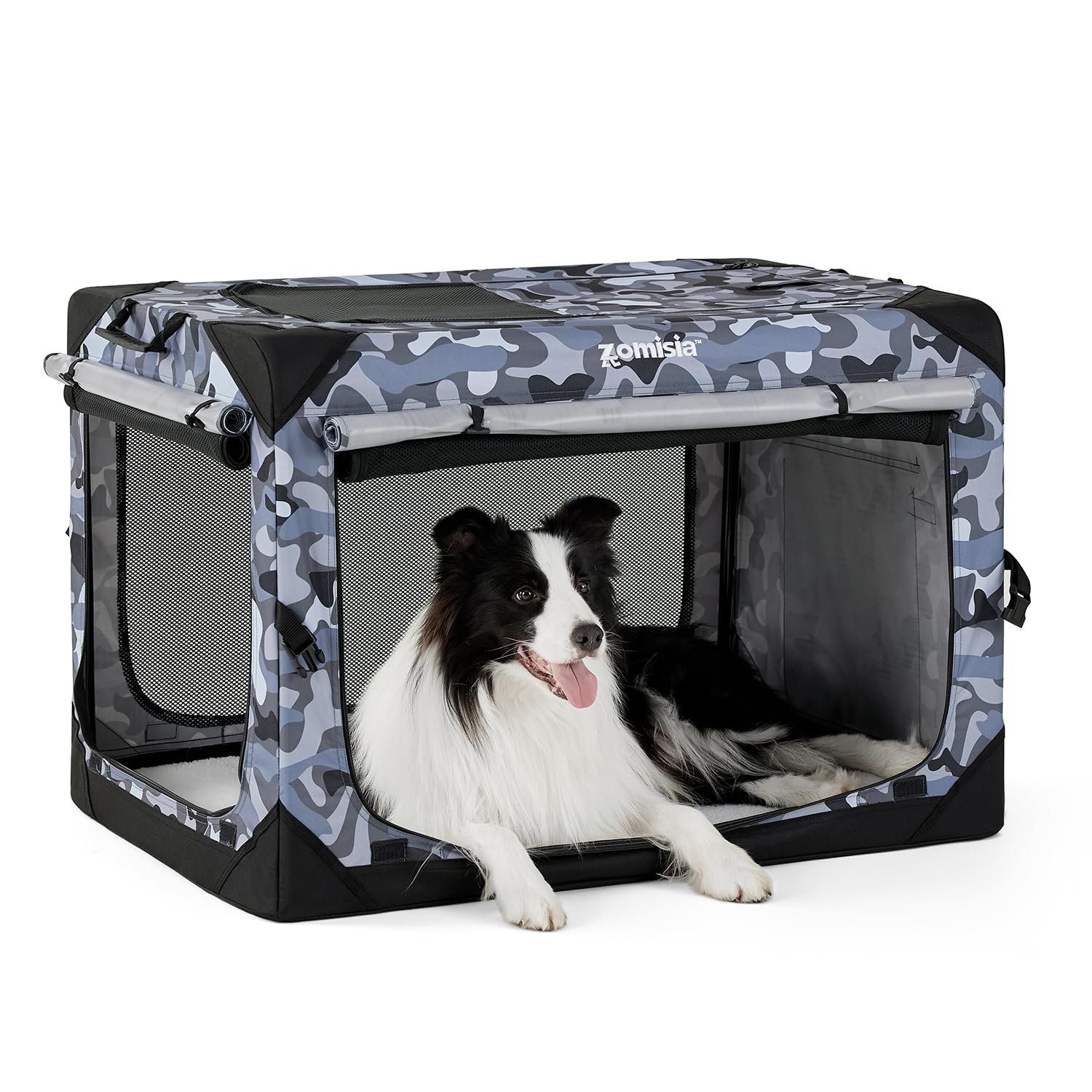 Collapsible Dog Crate For Large Dogs Portable Dog Travel Crate Photo Inspiration