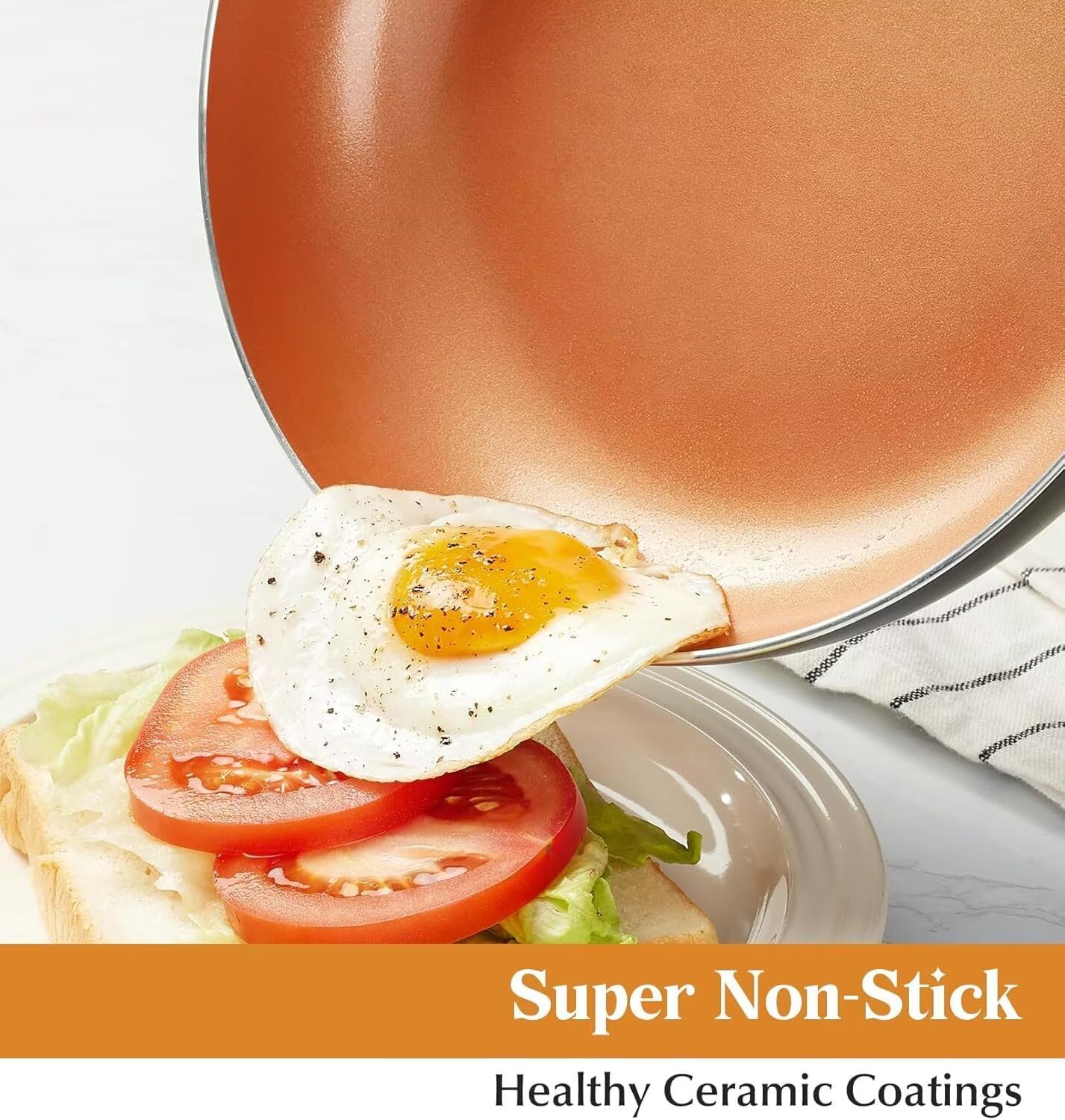 Non-stick Pan Makes Cooking Easy