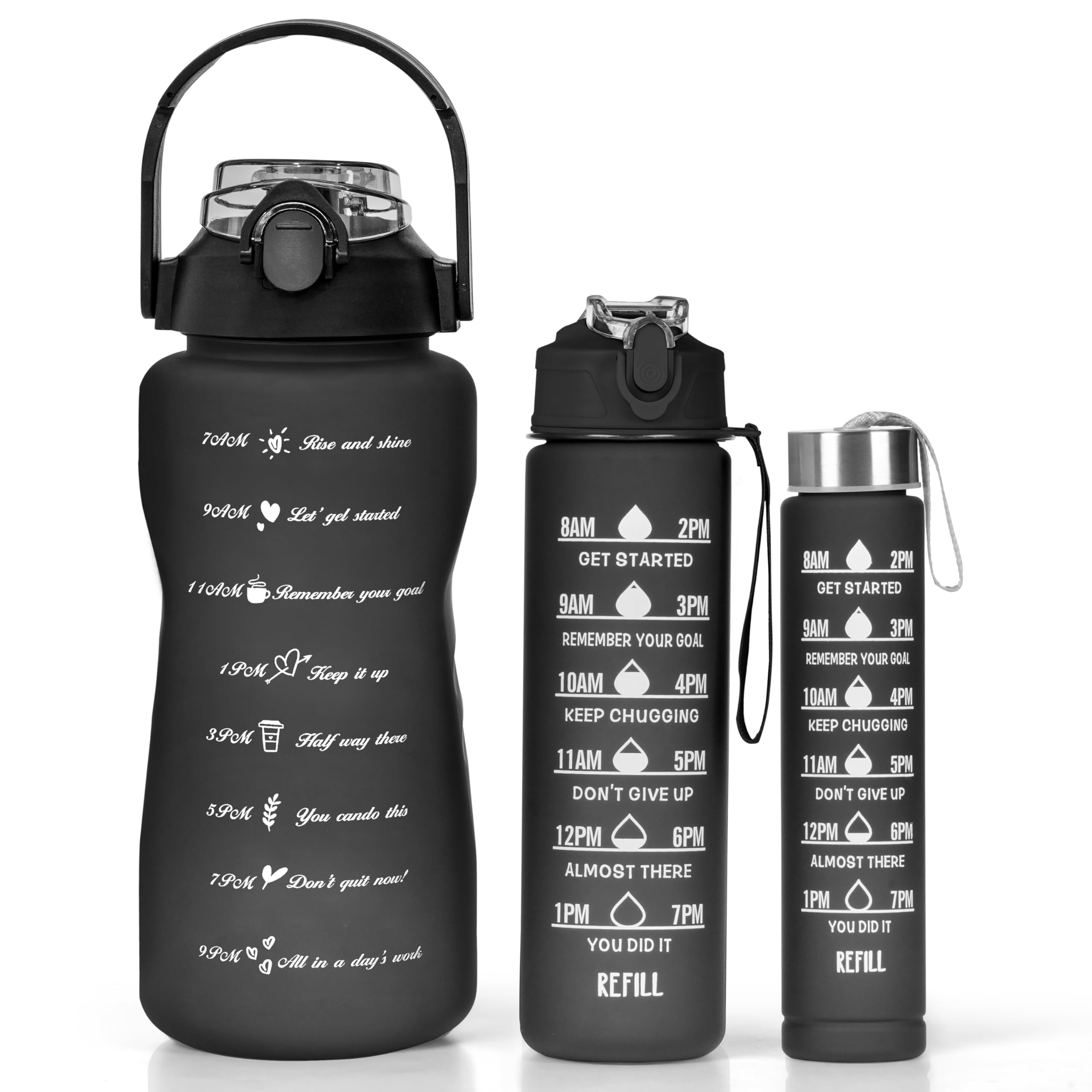 See full amazon price history chart for ABOUT SPACE Plastic Water Bottle -3Pcs 2L, 750Ml & 300Ml Light-Weight, Leak-Proof, Bpa-Free Motivational Sipper, Time Marker Mobile Holder For Online Gym Classes,Kids,Adults Office (Black) ABOUT SPACE Plastic Water Bottle -3Pcs 2L, 750Ml & 300Ml Light-Weight, Leak-Proof, Bpa-Free Motivational Sipper, Time Marker Mobile Holder For Online Gym Classes,Kids,Adults Office (Black) (B0D8TL7897) Amazon Price History, Amazon Price Tracker