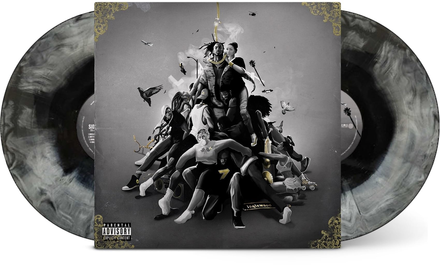 D Smoke Patina Rust Splash - War & Wonders Vinyl LP