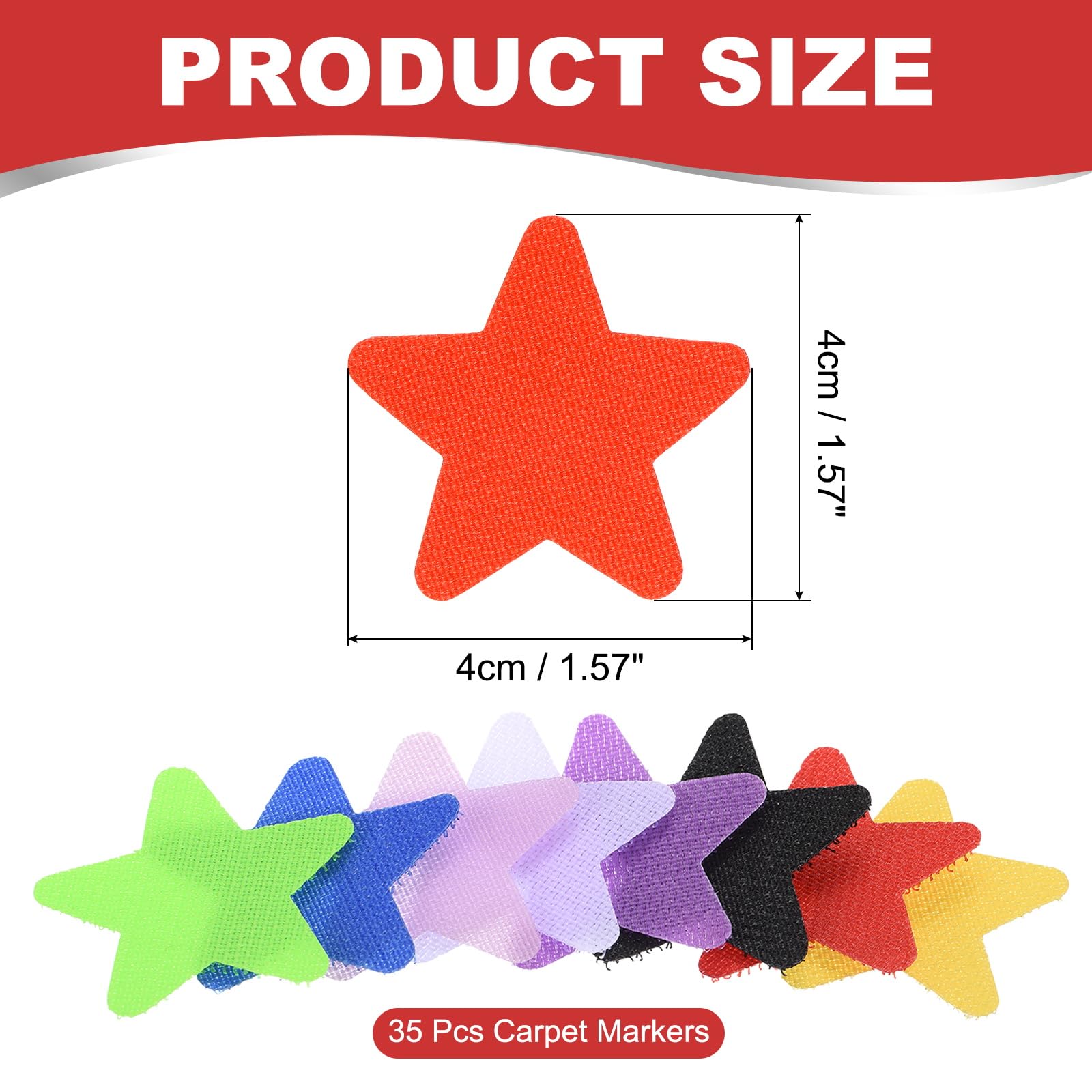 PATIKIL 1.6" Carpet Spot Markers - Image 2