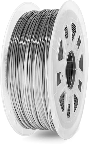 Miniatura 4 de Gizmo Dorks Filamento ABS de 0.069 pulgadas  2.2 libras para impresoras 3D, cambio de color gris a blanco